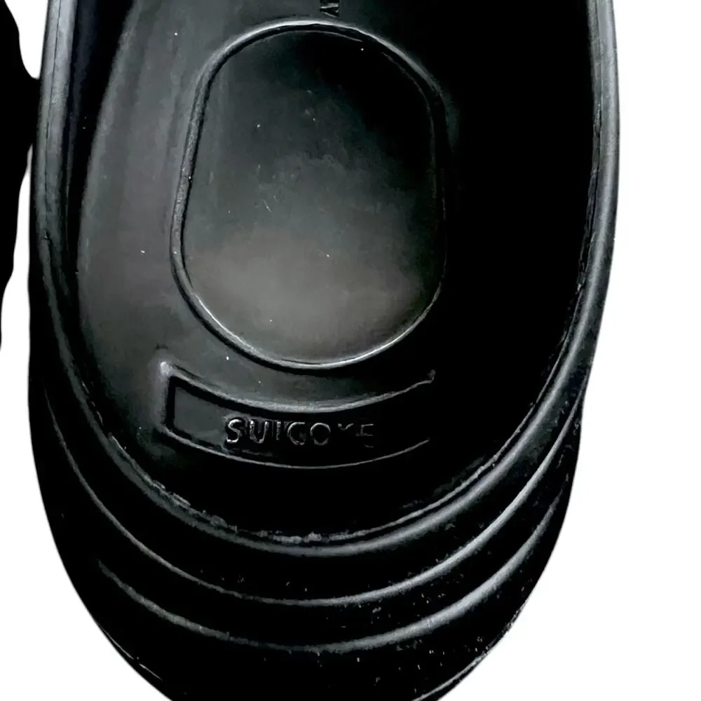 Lanvin x Suicoke Black Mok Curb Mules Men display picture 2